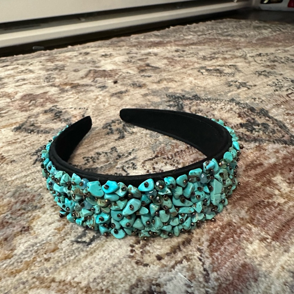 Turquoise stone headband